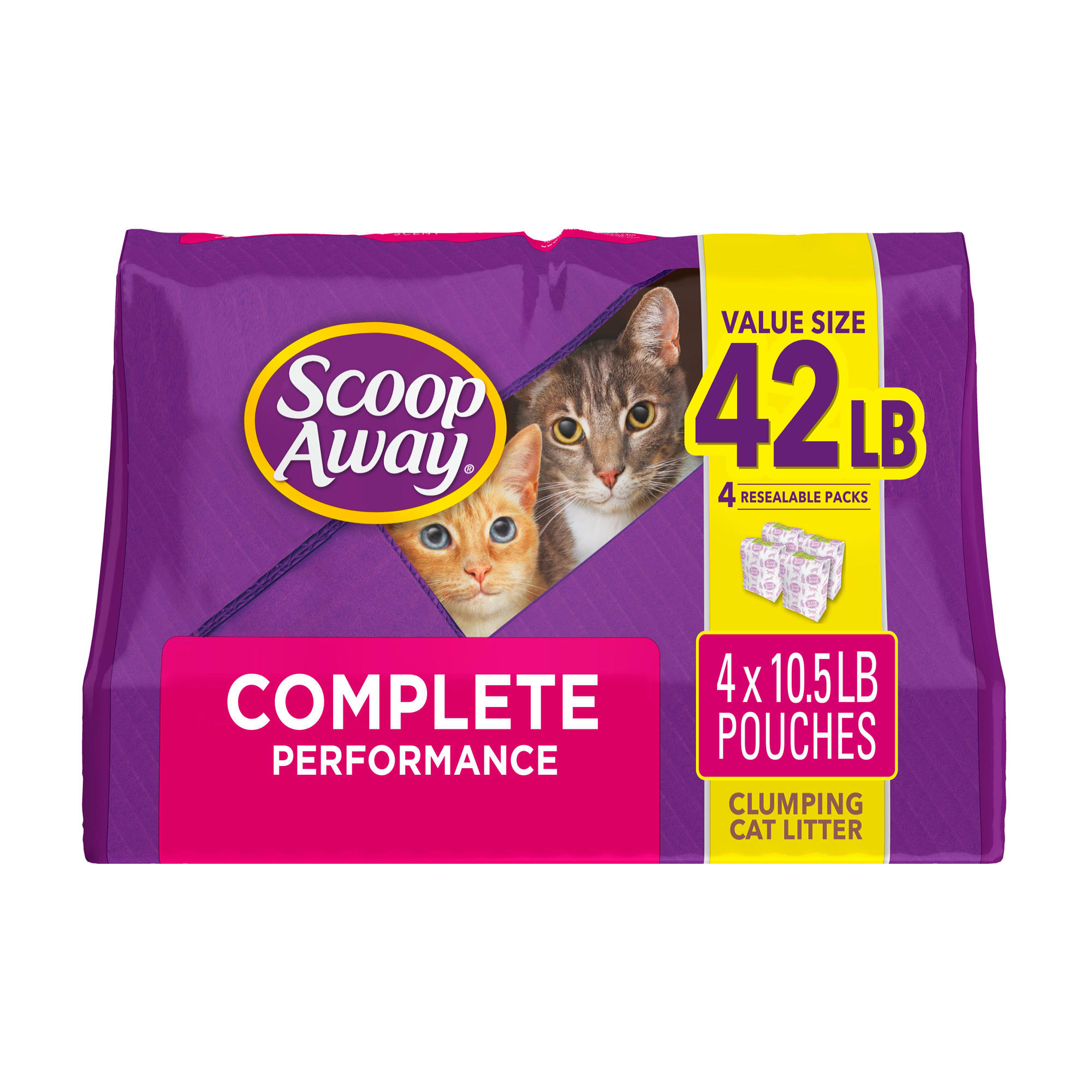 UPC 096689020774 product image for Scoop Away Complete Performance Clumping Scented Cat Litter, 42 lbs. | upcitemdb.com