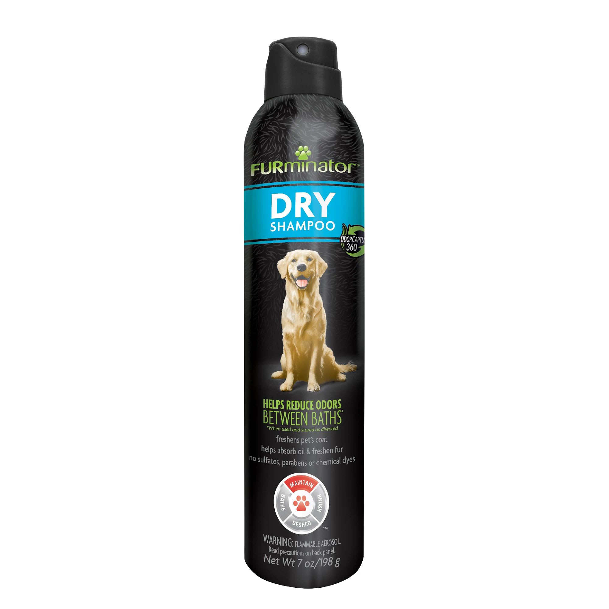 FURminator Dry Dog Shampoo, 7 fl. oz., 7 FZ