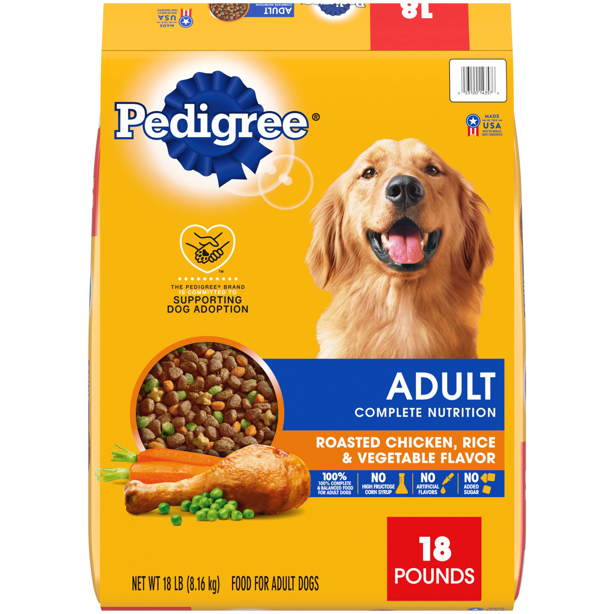 Photos - Dog Food Pedigree Complete Nutrition Roasted Chicken Rice & Vegetable Flav 