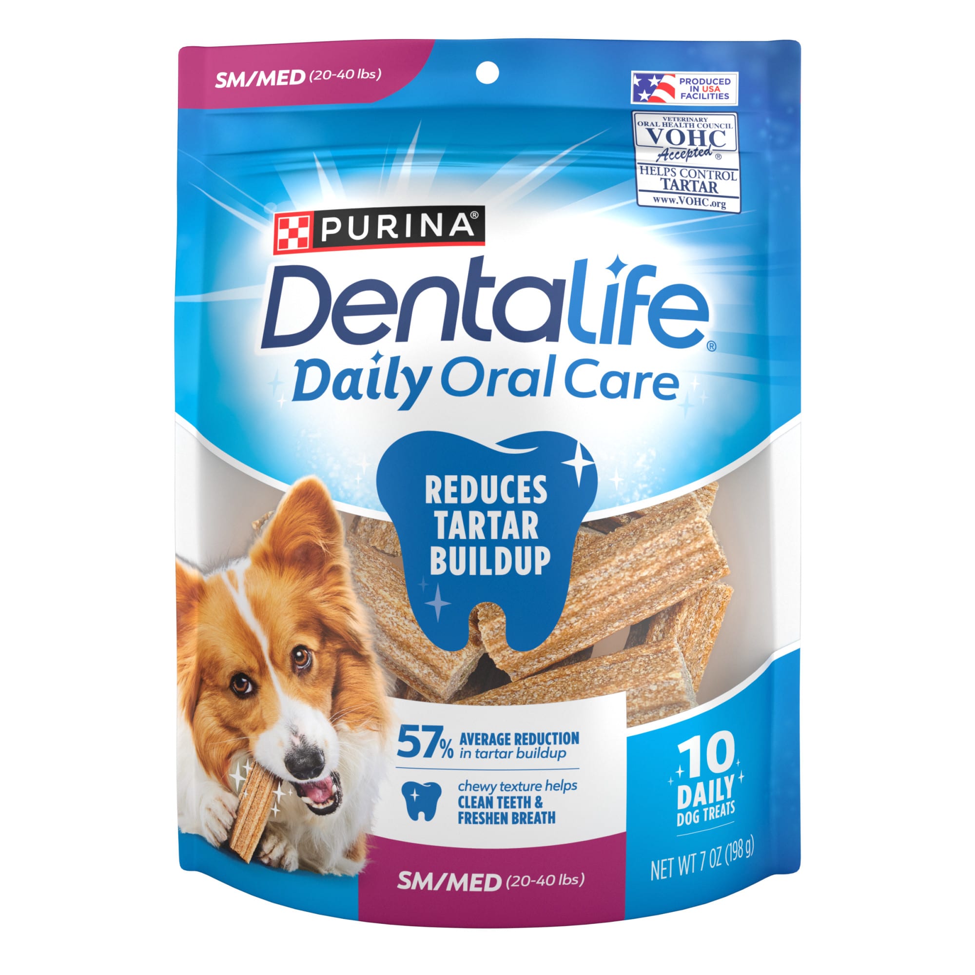 UPC 017800174220 product image for DentaLife Daily Oral Care Chicken Flavor Small/Medium Breed Dog Dental Chews, 7  | upcitemdb.com