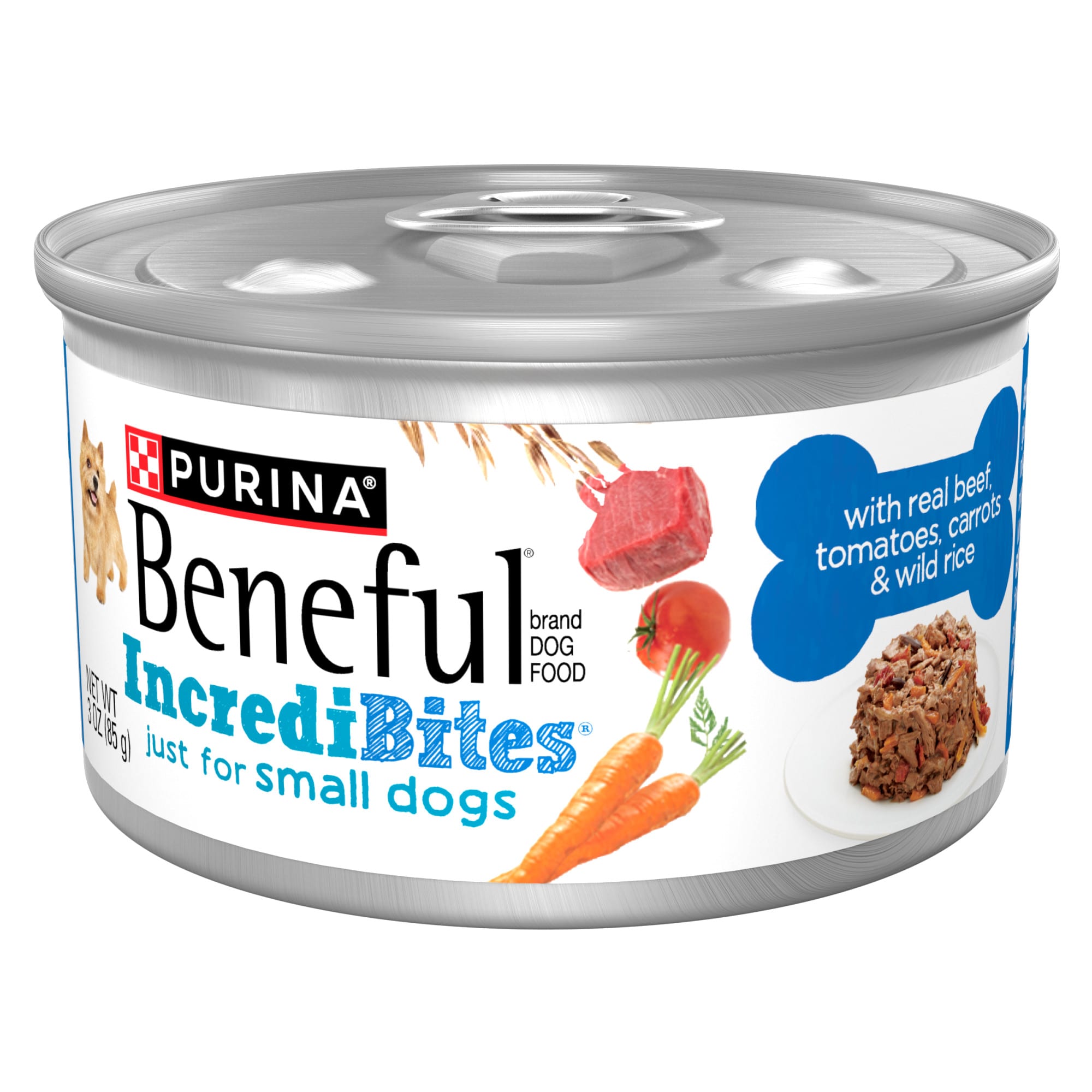 UPC 017800159418 product image for Purina Beneful Small Breed High Protein Wet Dog Food with Gravy, Incredibites wi | upcitemdb.com