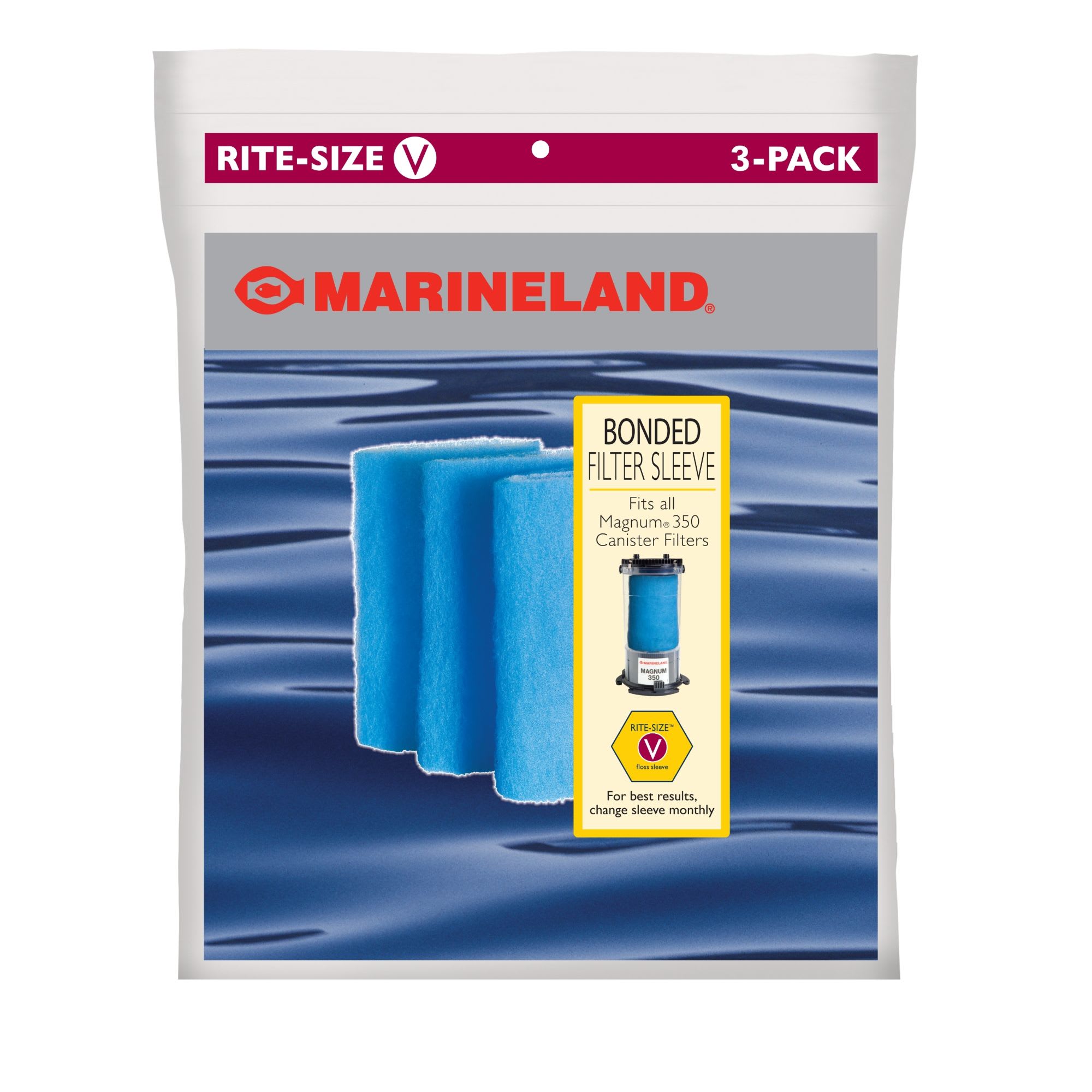 Photos - Aquarium Filter Marineland Rite-Size Bonded Filter Sleeve for Magnum Models 220 