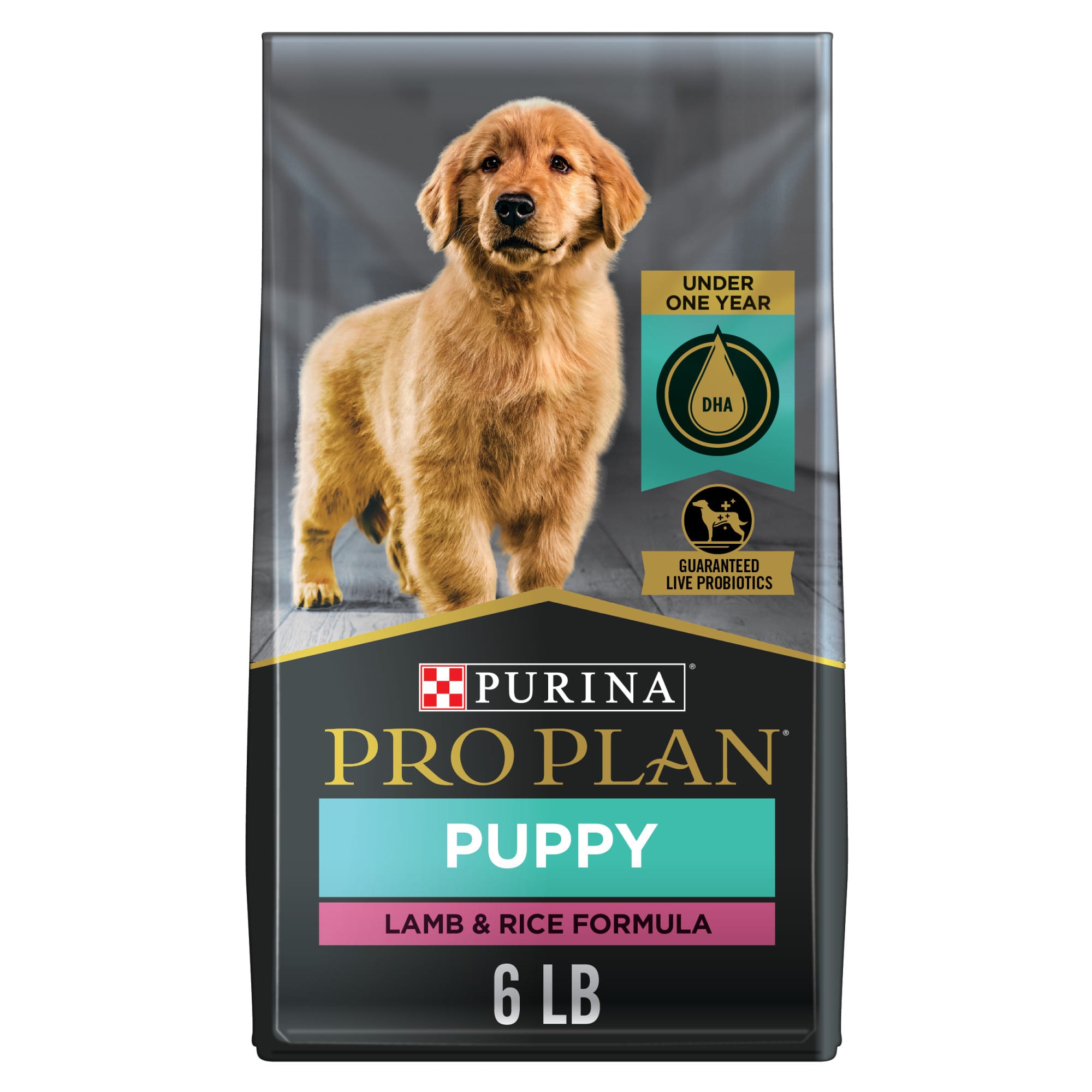 Photos - Dog Food Pro Plan Purina  Purina  High Protein DHA Lamb & Rice Formula Dry P 