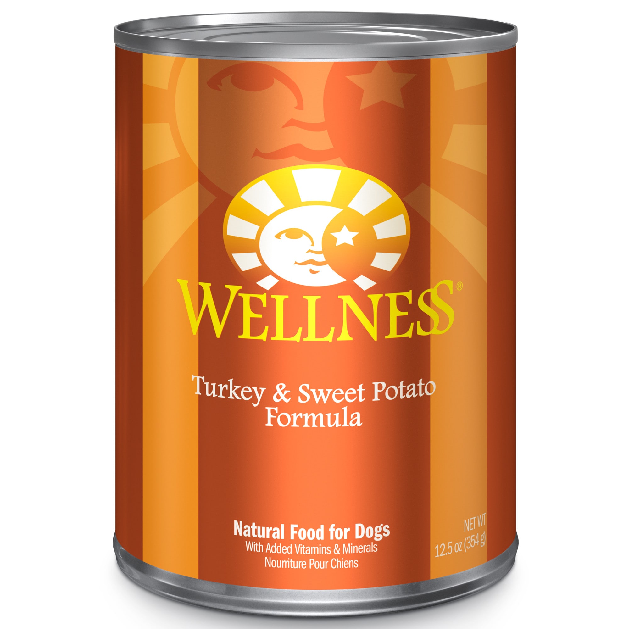 Photos - Dog Food Wellness Complete Health Natural Turkey and Sweet Potato Wet Dog 