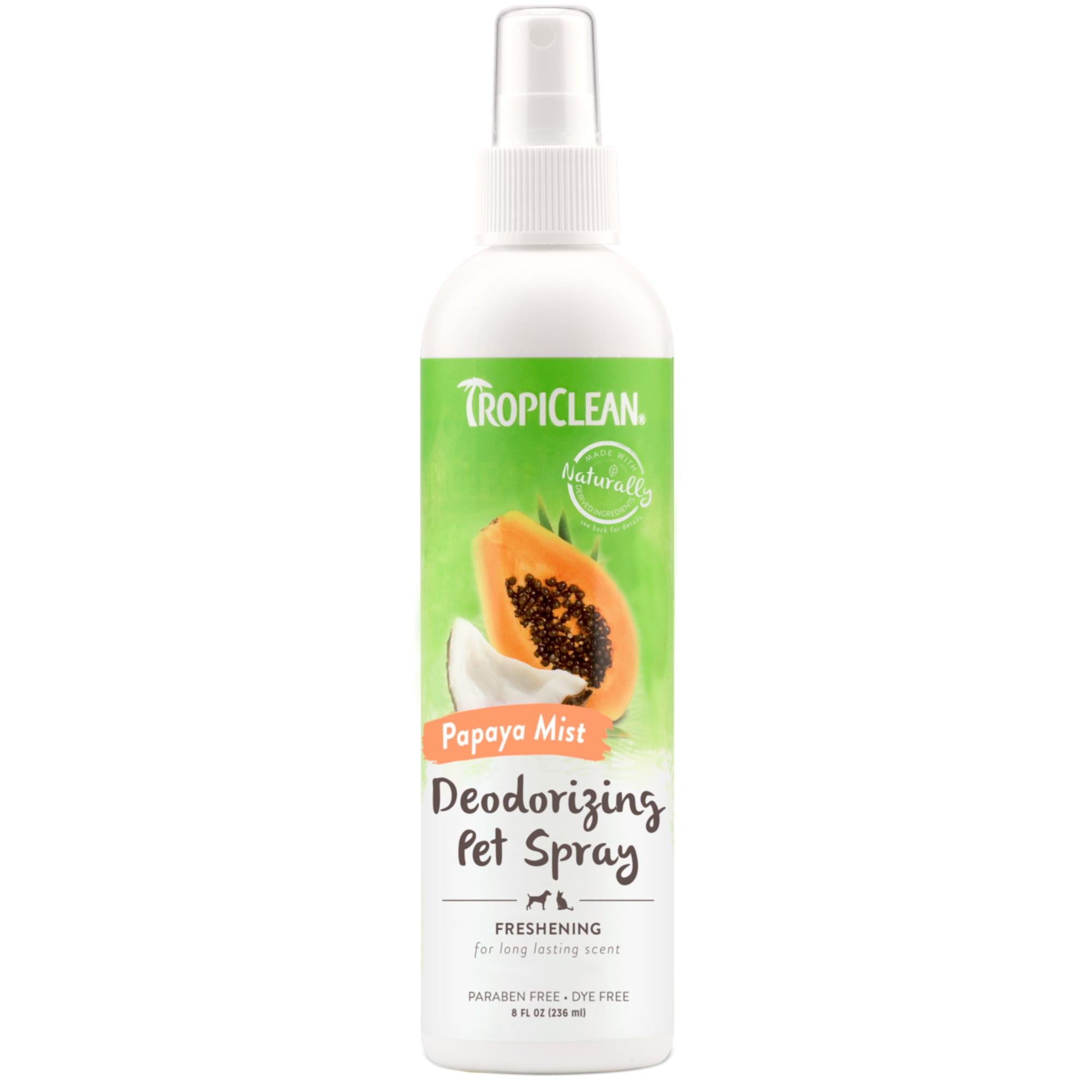 UPC 645095861305 product image for TropiClean Papaya Mist Deodorizing Spray for Pets 8 fl. oz., 8 FZ | upcitemdb.com