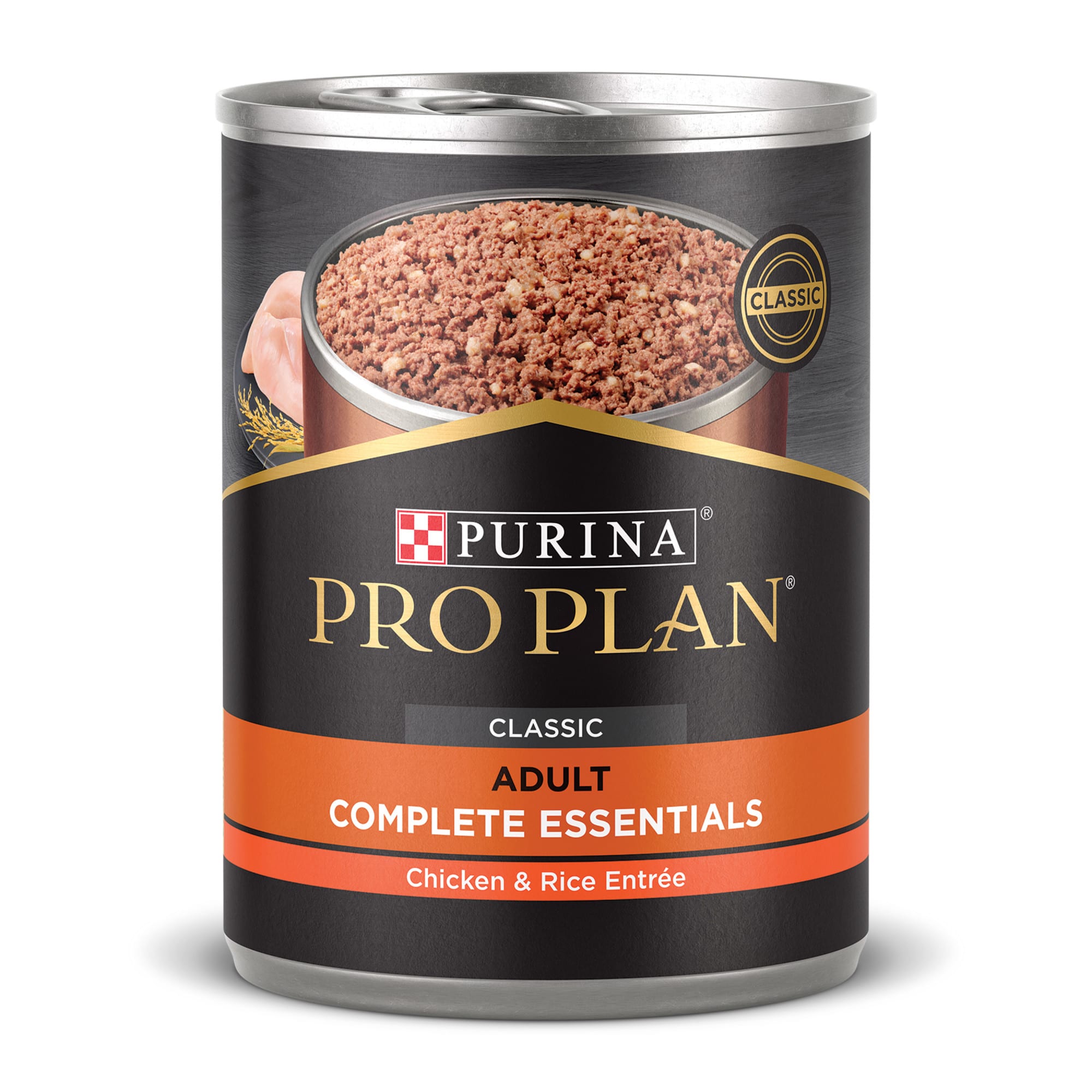 UPC 038100027764 product image for Purina Pro Plan Complete Essentials High Protein Chicken and Rice Entree Adult D | upcitemdb.com