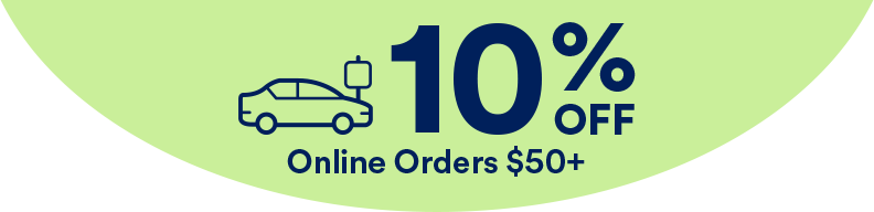 10% off Online Orders $50+.