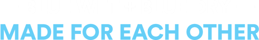 Blue Wet plus Blue Dry. Made for each other.