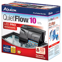 Aqueon QuietFlow 10 Aquarium Power Filter