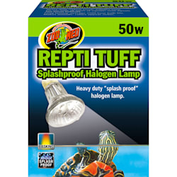 Zoo Med Turtle Tuff Splashproof Halogen Lamp, 50 Watts