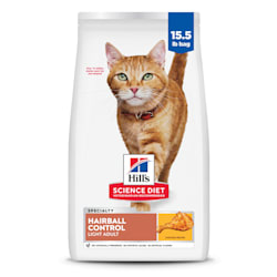 Hill's Science Diet Adult Hairball Control Light Chicken Recipe Dry Cat Food
