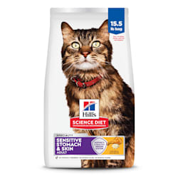 Hill's Science Diet Adult Sensitive Stomach & Skin Chicken & Rice Recipe Dry Cat Food