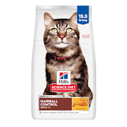 Hill's Science Diet Adult 7+ Hairball Control Chicken Recipe Dry Cat Food