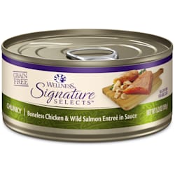 Wellness CORE Signature Selects Natural Grain Free Chunky Chicken & Salmon Wet Cat Food