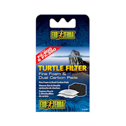 Exo-Terra Turtle Filter Foam & Carbon Pads