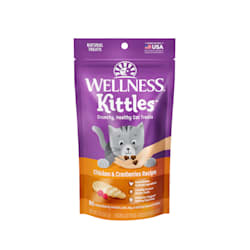 Wellness Kittles Crunchy Natural Grain Free Chicken & Cranberry Cat Treats