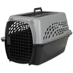 Foldable Dog Cat Carrier Travel Cage L Blue Pet Transport Box 