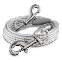 You & Me Free-To-Flex Reflective Tie-Out Cable for Dogs Up to 100 lbs.