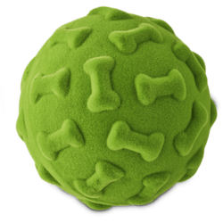 Leaps &  Bounds Medium Flocked Foam Ball Toy