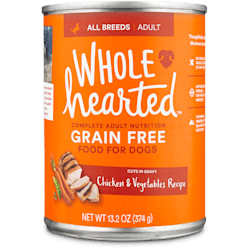 WholeHearted Grain Free Adult Chicken and Vegetable Recipe Wet Dog Food