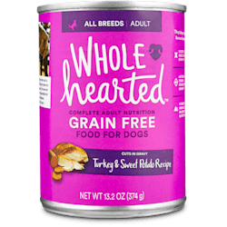 WholeHearted Grain Free Adult Turkey and Sweet Potato Recipe Wet Dog Food