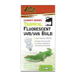 Zilla Tropical Fluorescent UVB/UVA Bulb, 13 Watts