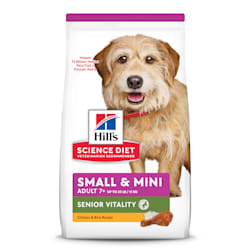 Hill's Science Diet Adult 7+ Senior Vitality Small & Mini Chicken & Rice Recipe Dry Dog Food