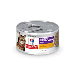 Hill's Science Diet Sensitive Stomach & Skin Chicken & Vegetable Entree Canned Cat Food