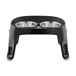 You & Me Elevated Double Diner for Dogs