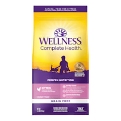 Wellness Complete Health Natural Grain Free Chicken & Chicken Meal Recipe Dry Kitten Food