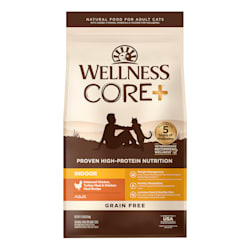 Wellness CORE Natural Grain Free Chicken & Turkey Dry Indoor Cat Food