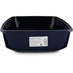 So Phresh Navy Open Cat Litter Box