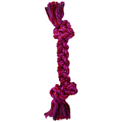 Leaps & Bounds Rope Tug Twisted Dog Toy in Assorted Colors