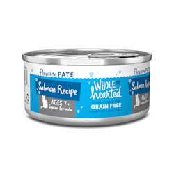 WholeHearted Grain Free Salmon Recipe Pate Senior Wet Cat Food