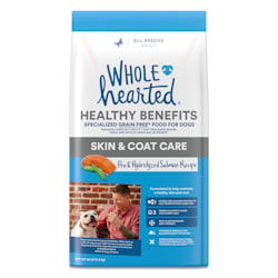 WholeHearted Grain Free Skin and Coat Care Pea and Salmon Recipe Dry Dog Food
