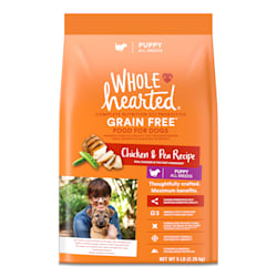 WholeHearted Grain Free Chicken and Pea Recipe Dry Puppy Food