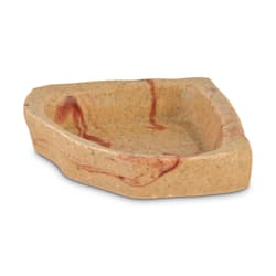 Imagitarium Marbled Desert Corner Reptile Dish