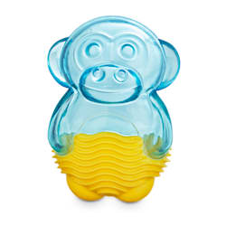 Leaps & Bounds Chomp and Chew Ribbed Monkey Dog Toy