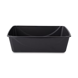So Phresh Black Cat Litter Pan with Microban