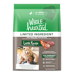 WholeHearted Grain Free Limited Ingredient Lamb Recipe Dry Dog Food for All Life Stages and Breeds