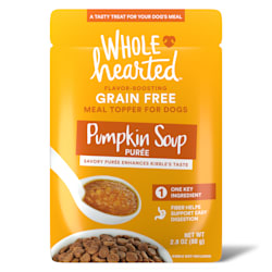 WholeHearted Pumpkin Soup Puree Dog Meal Topper
