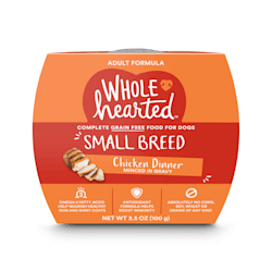 WholeHearted Grain Free Small Breed Chicken Dinner Adult Wet Dog Food