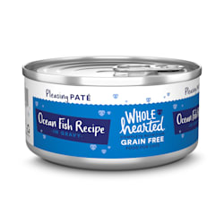 WholeHearted Grain Free Ocean Fish Recipe Pate Adult Wet Cat Food