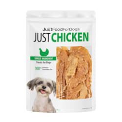 JustFoodForDogs Snacks Chicken Breast Dog Treats