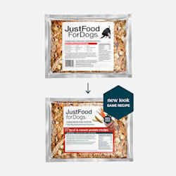 JustFoodForDogs Daily Diets Beef & Russet Potato Frozen Dog Food