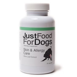 JustFoodForDogs Supplement Skin & Allergy Care Capsules