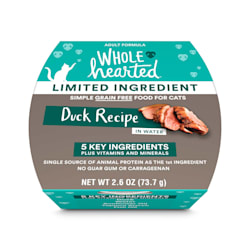 WholeHearted Limited Ingredient Diet Grain-Free Duck Recipe Wet Adult Cat Food