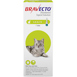 Bravecto Topical Solution for Cats 2.6-6.2 lbs