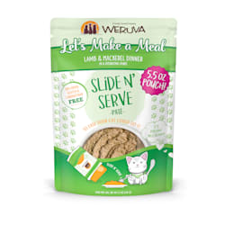 Weruva Pate Let's Make a Meal Lamb & Mackerel Dinner in a Hydrating Puree Wet Cat Food
