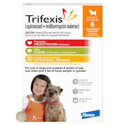 Trifexis Chewable Tablets for Dogs 10.1 to 20 lbs